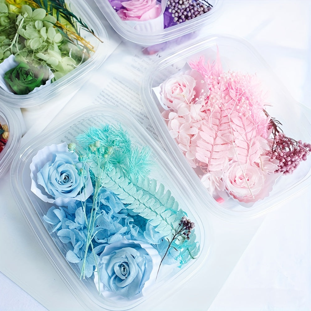 Dried Flowers DIY Aromatherapy Candle Epoxy Resin Mold Wedding Bouquet
