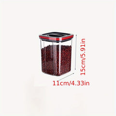 Airtight Food Storage Containers with Rotating Lids