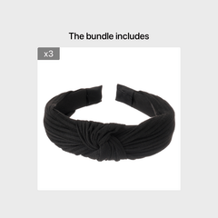 Twist Knotted Headband Solid Hair Hoop Cross Knot Women's Hair Accessories