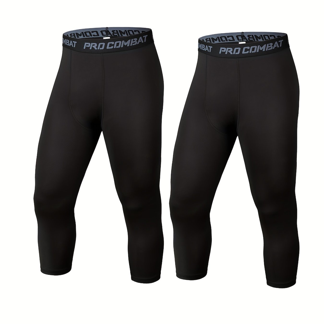 2 Pack Quick Drying Compression Leggings for Sports & Yoga
