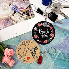 Sublimation Acrylic Keychain & Tassels Set DIY Key Ring Accessories