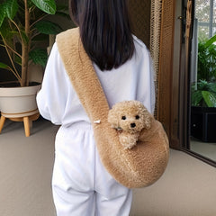 Pet Backpack Dog Shoulder Bag Cat Dog Crossbody Bag