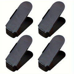 Adjustable Shoe Slot Organizer Double Layer Shoe Rack Space Saving Shoe Holder