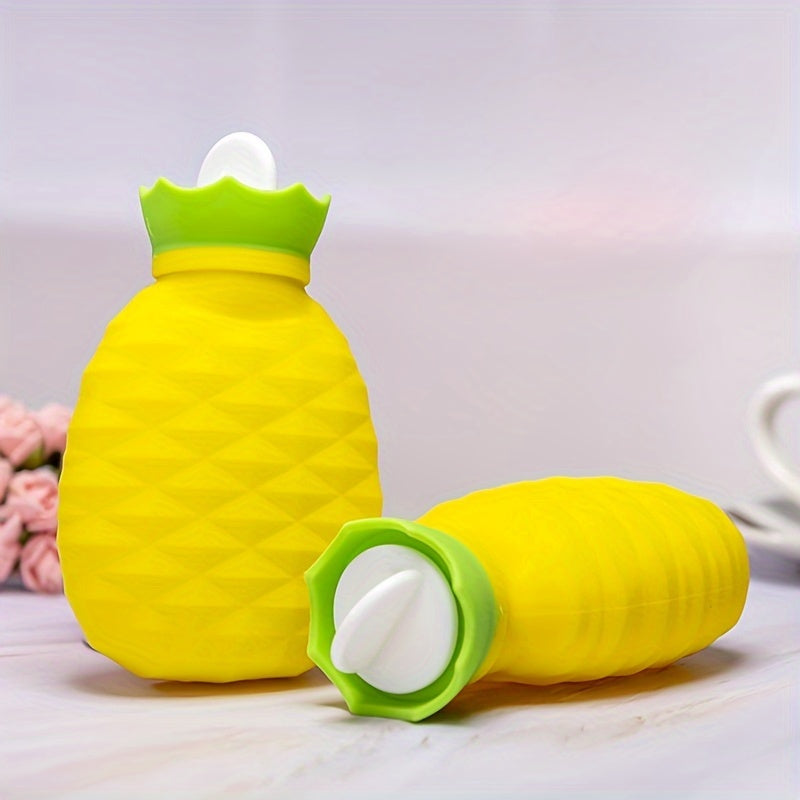 Pineapple Cartoon Silicone Hot Water Bag