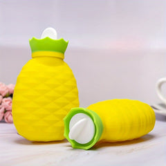 Pineapple Cartoon Silicone Hot Water Bag