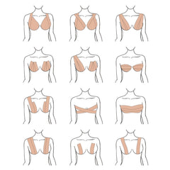 Waterproof Nipple Bra Stickers Push Up Tape Women Lingerie
