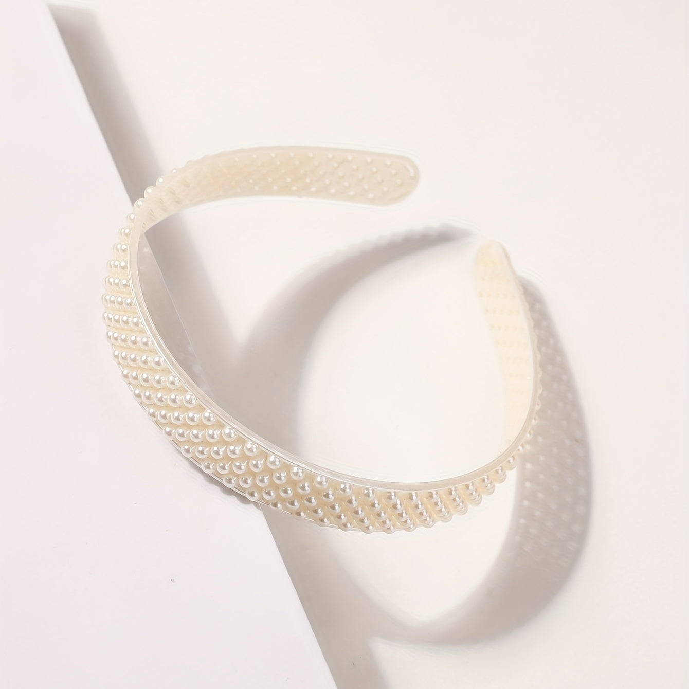 Faux Pearl Decor Headband Sweet Headdress Hair Accessories