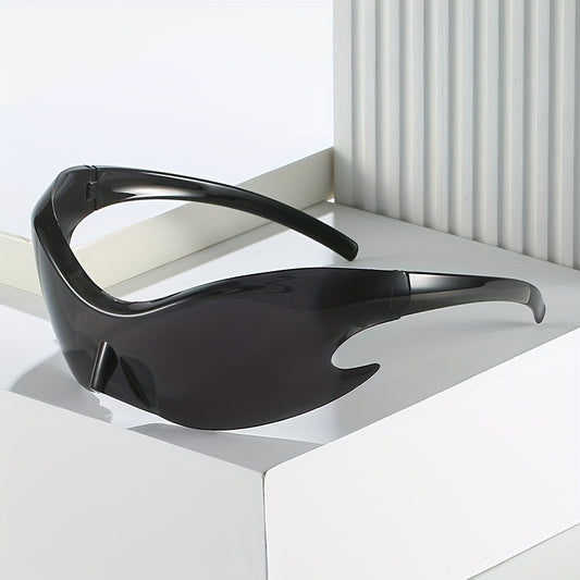 Y2K Sports Sunglasses For Men Women Photochromic Wrap Around Shield Glasses