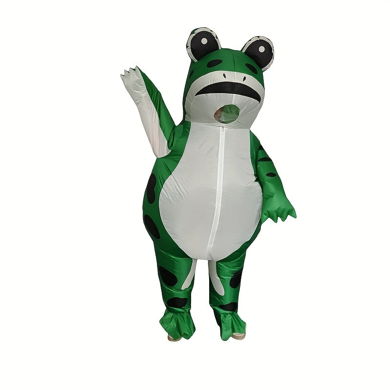 Festive Frog Inflatable Costume for Performance
