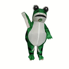 Festive Frog Inflatable Costume for Performance