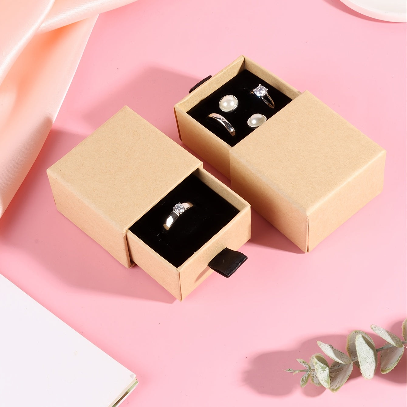 Large Capacity Jewelry Box for Ring Earrings Necklace