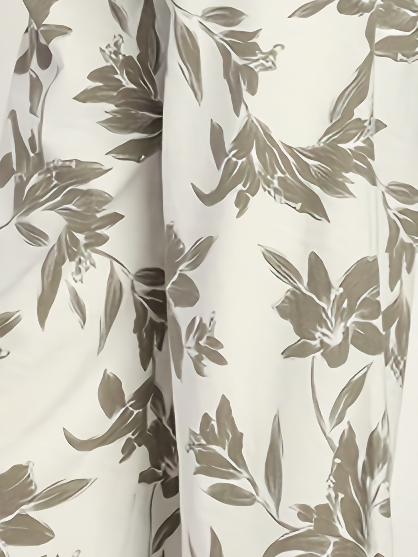 Women's Plus Allover Print Wide Leg Trousers