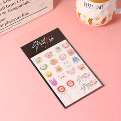 Transparent Waterproof Painting Sticker Cartoon Lovely Self-adhesive Sticker