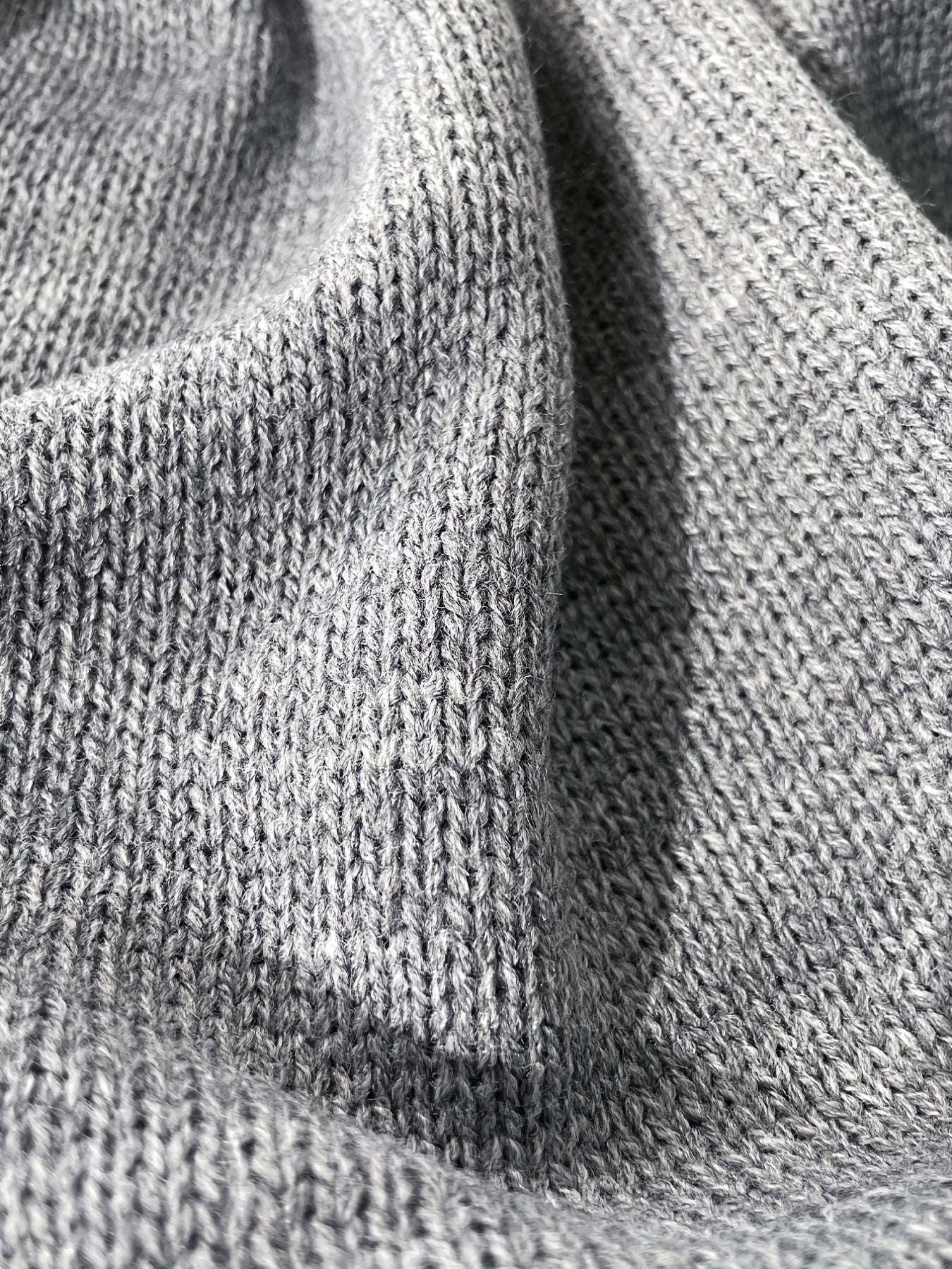 Men Casual Knitted Sweater without Shirt