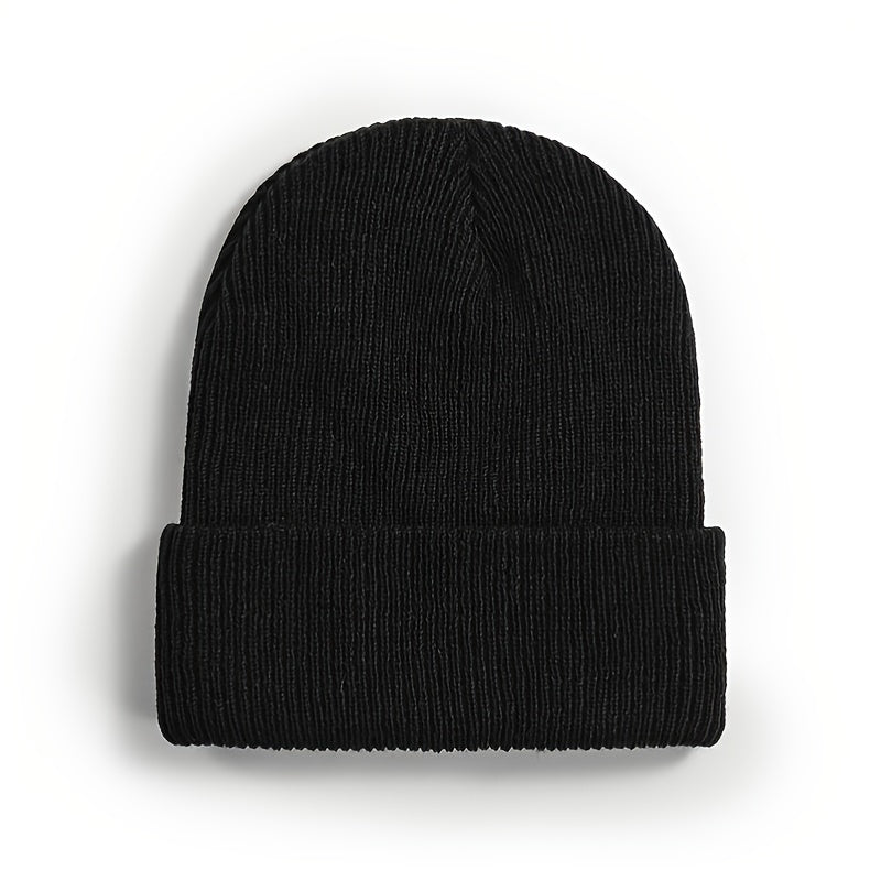 NAIYONG Knitted Cuff Brimless Cap Warm Cap Autumn Winter Ear Protection