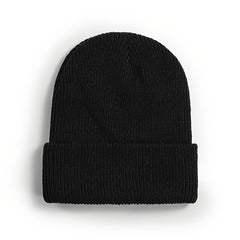 NAIYONG Knitted Cuff Brimless Cap Warm Cap Autumn Winter Ear Protection