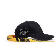 Personalized Hip hop Letters Printed Sun Visor Baseball Cap
