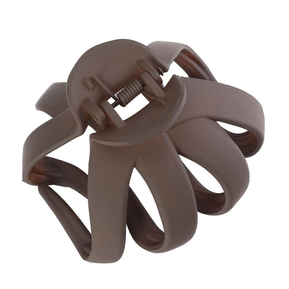 Large Hair Claw Clips for Thick Hair Matte Finish Octopus Style Non-Slip Jaw