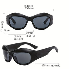 Y2K Wrap Around Sunglasses UV400