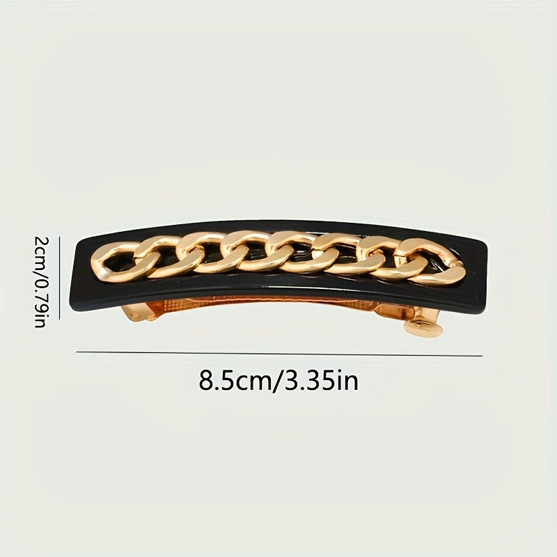 Acetate Hair Clip Pin Y2K Punk Hair Barrette Non Slip Hair Decoration