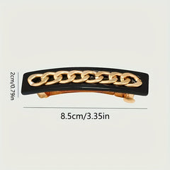 Acetate Hair Clip Pin Y2K Punk Hair Barrette Non Slip Hair Decoration