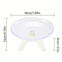 Silent Hamster Exercise Wheel Hamster Running Spinner Toy for Small Animals