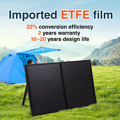 60W Flexible Solar Panel Waterproof USB Fast Charging
