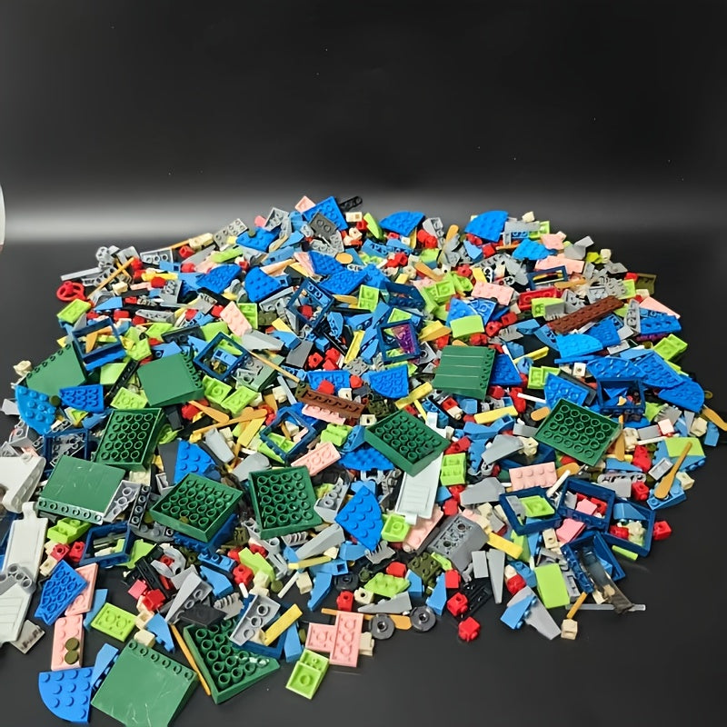 1000 pcs Building Blocks Set with Tech Keys & Unique Shapes