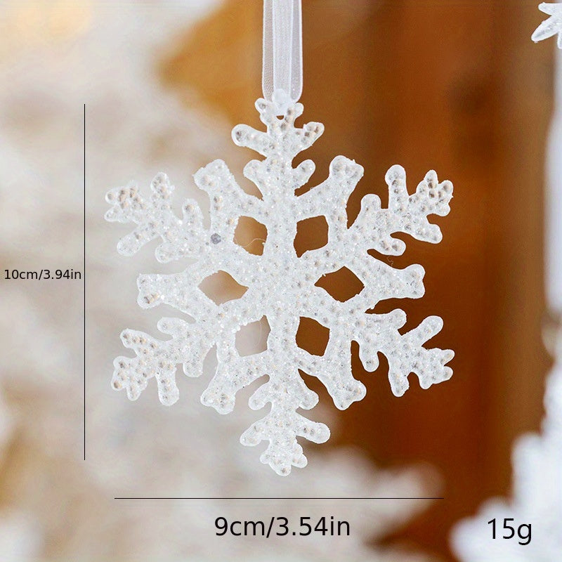 Christmas Snowflake Acrylic Window Decoration Pendant