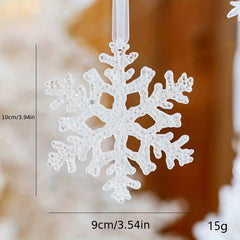 Christmas Snowflake Acrylic Window Decoration Pendant