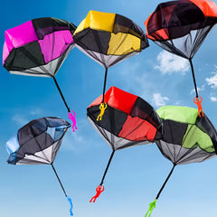 Kids' Hand cast Parachute Toys with Digital Soldiers
