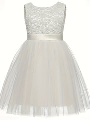 Flower Girls' Evening Dress Tutu Ball Gown