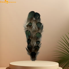 10pcs Bohemian Style Artificial Peacock Feathers for Wedding Decor DIY Projects