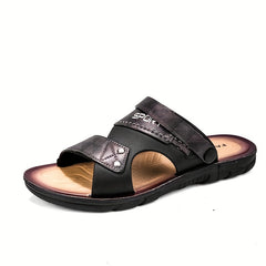 Men's Open Toe Rubber Sole Outdoor Casual Sandals