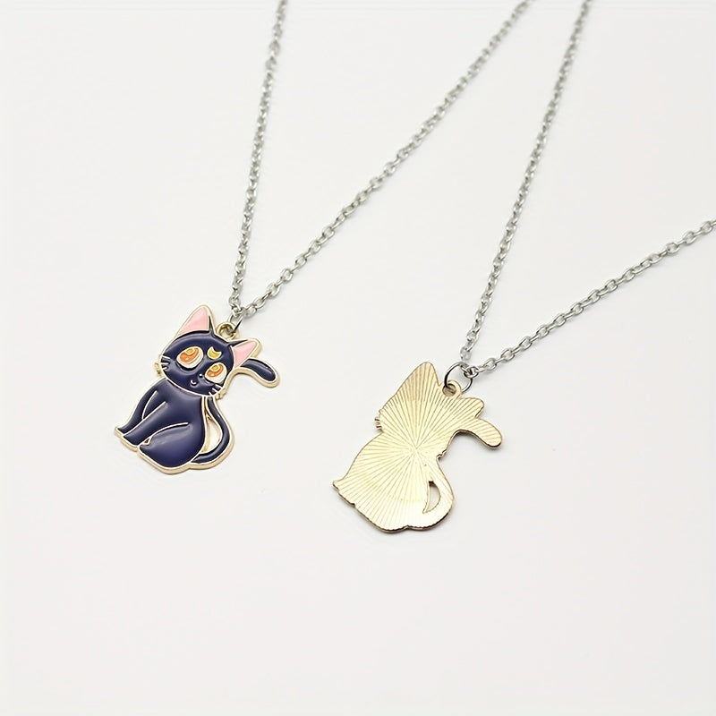 Cat Chain Necklace for Men and Women