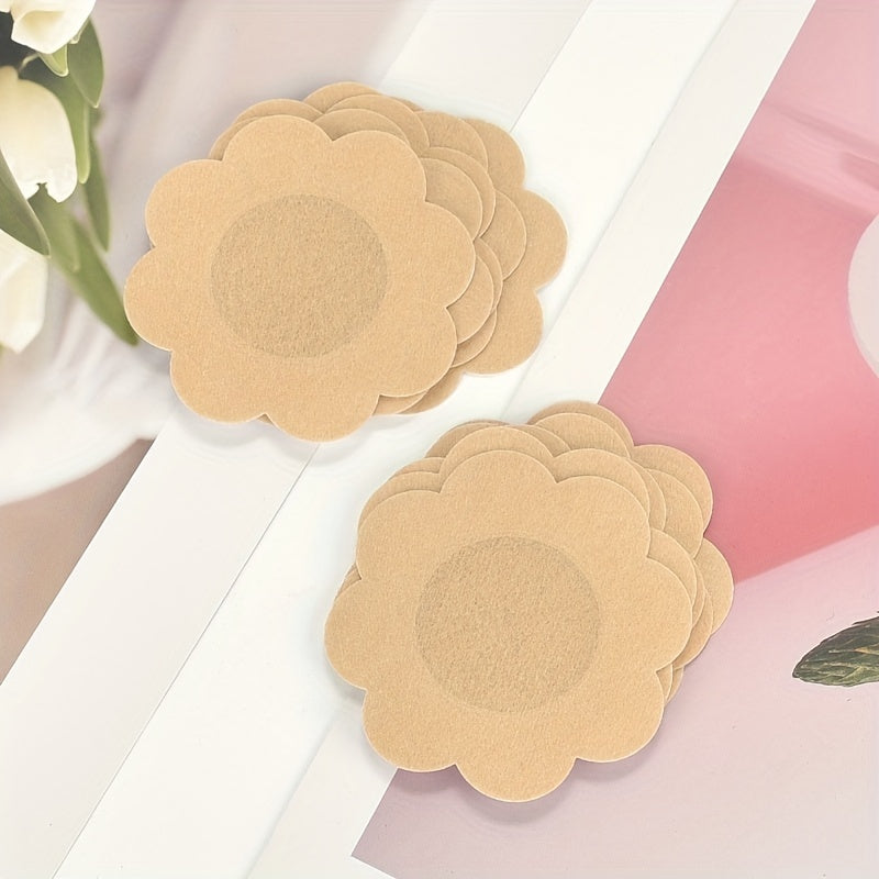 100 Pcs Nipple Covers Self Adhesive Anti-convex Pasties Women's Lingerie