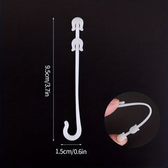 50pcs Vegetable Fruit Support J Hooks Tomato Support J Hooks Vegetable Clips
