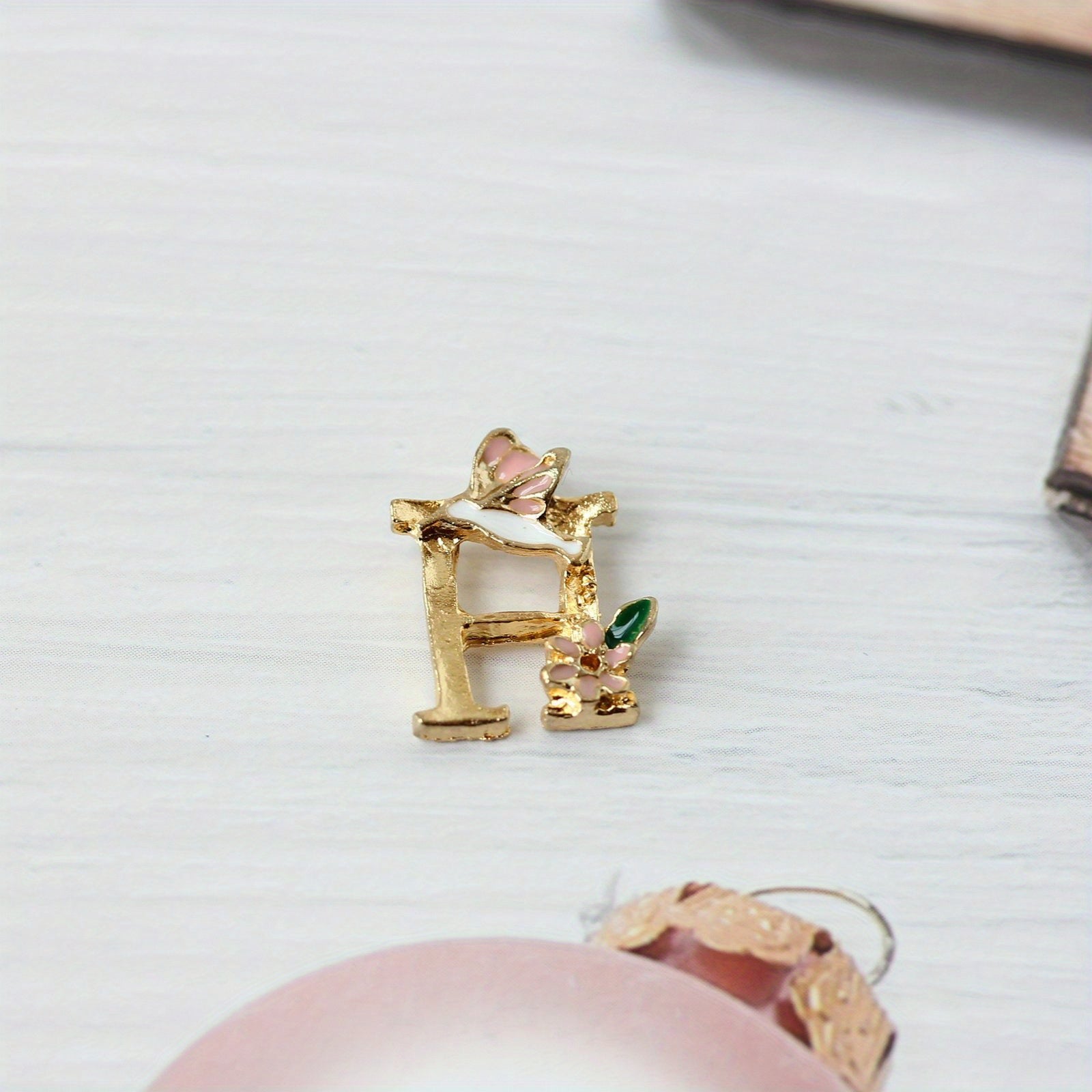 DIY Initial Letter Charms Jewelry Making Kit