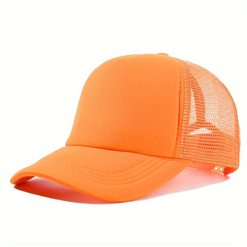 Mesh Breathable Unisex Baseball Cap Lightweight Sports Sunscreen Dad Hat
