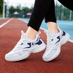 Waterproof Faux Leather Sports Shoes Non Slip Thick Bottom