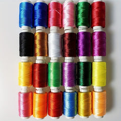 50pcs Luminous Viscose Embroidery Silk Thread 3 Strands For Cross Stitch Tassels