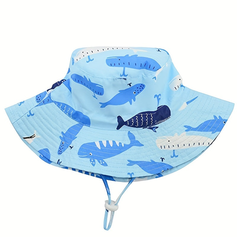 Shark Fisherman's Hat Sun Protection Bucket Hat Outdoor Beach Party Boys Girls