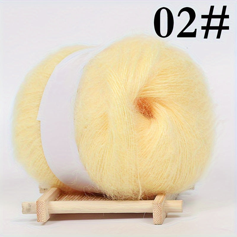 25g Mohair Wool for DIY Crocheting & Knitting Sweater and Shawl