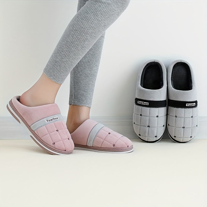 Warm House Shoes Unisex Non-slip Winter Home Shoes