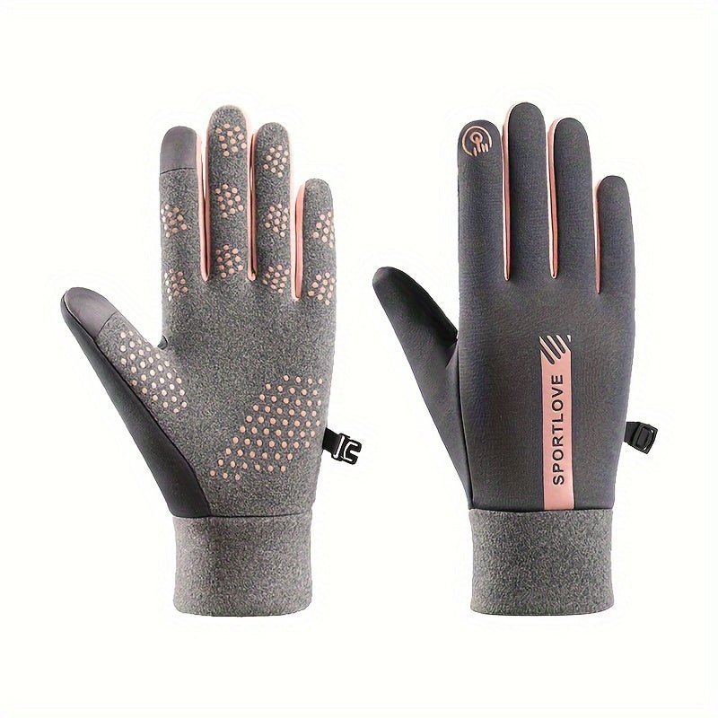 Waterproof Warmth Keeping Winter Gloves for 50-70kg Men & Women