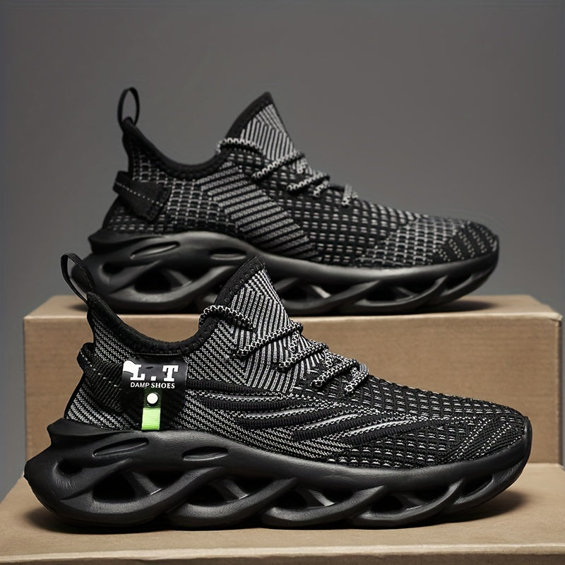 Men's Knitted Breathable Comfy Sneakers For Running