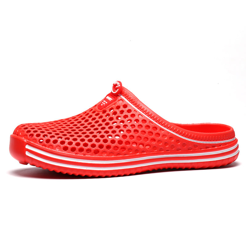 Solid Closed Toe Slides Casual Slippers Women's