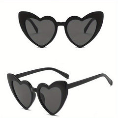 Y2K Heart Frame Sunglasses UV400 Outdoor Eyewear