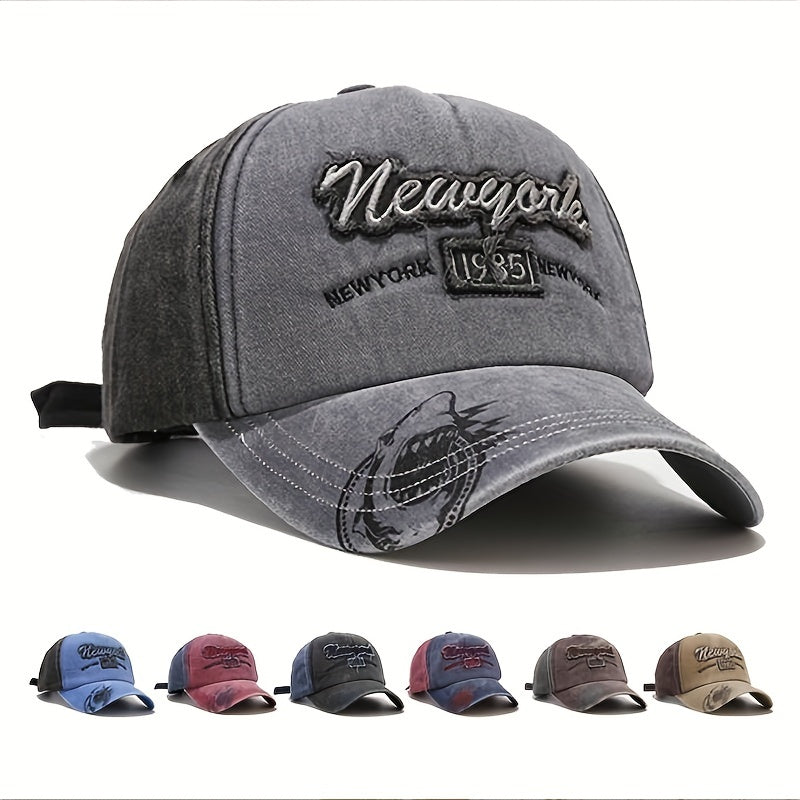 Graffiti Embroidery Baseball Cap Hip hop Cap For Men And Women