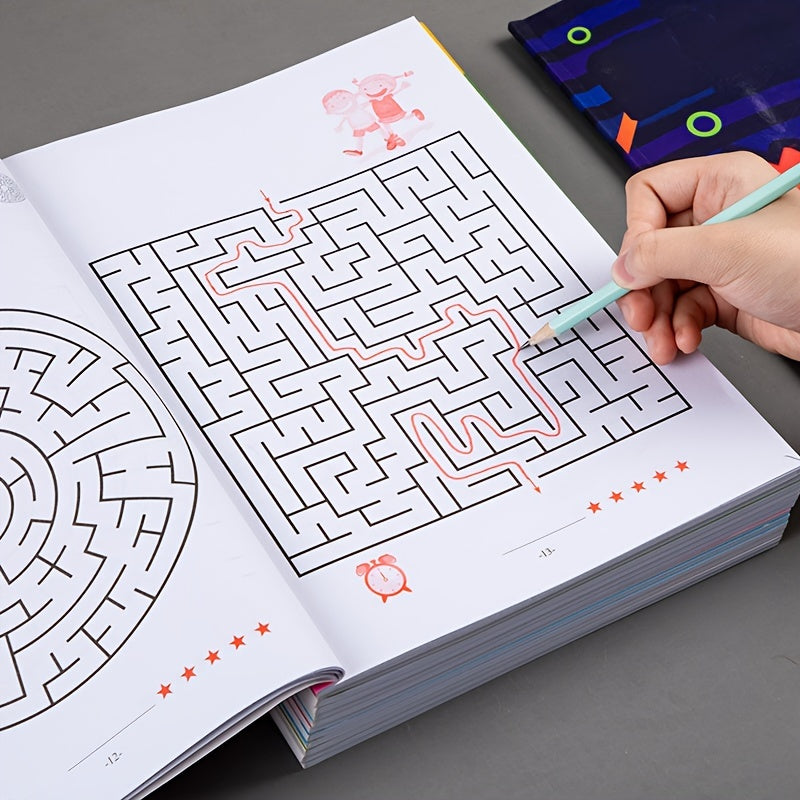 Maze Game Book for Intelligence Development